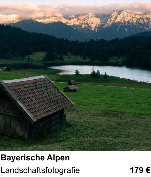 Lichtstarker Fotoworkshop rund um Bayerische Alpen: Landschaftsfotografie