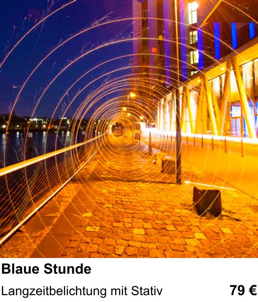 Fotokurs Graz – Nachtfotografie nach Sonnenuntergang mit Schwerpunkt Langzeitbelichtung mit Stativ