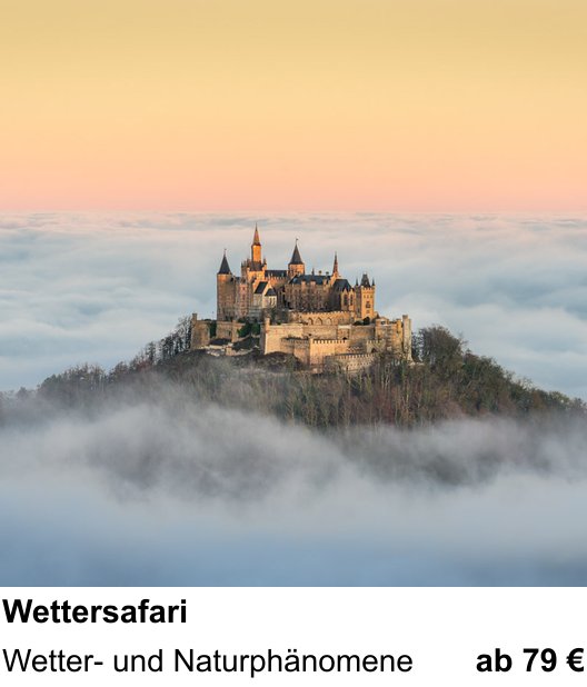 Lichtstarker Fotoworkshop rund um Wettersafari: Wetter- und Naturphänomene
